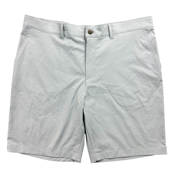 Adidas Ripstop Golf Shorts Men Size 38 Blue 9" Performance Stretch ADVR0918 NEW - Picture 1 of 4